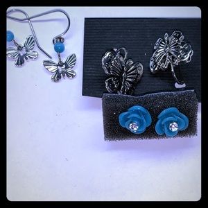 Sterling Silver and Turquoise Earrings